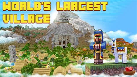 world's biggest village|Worlds Largest Village by Lifeboat (Minecraft Marketplace Map .